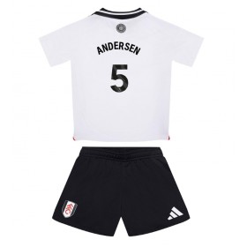 Fulham Joachim Andersen #5 Heimtrikot 2024-25 Kurzarm (+ kurze hosen)